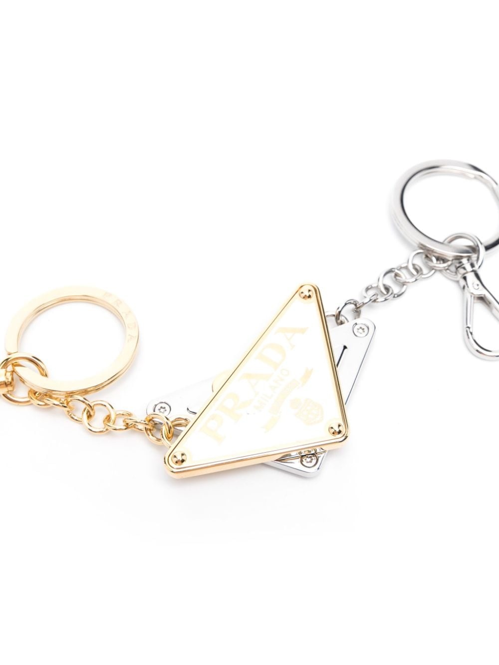 triangle-logo keyring - 2
