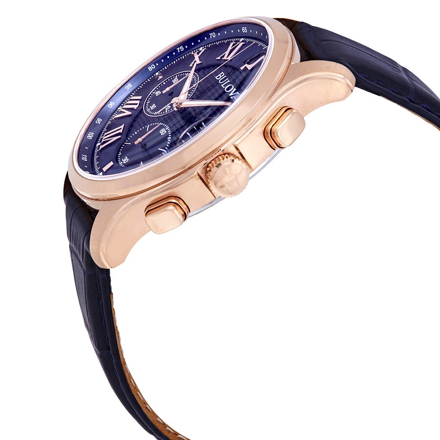 Other Designers Bulova Bulova Classic Chronograph Blue Dial