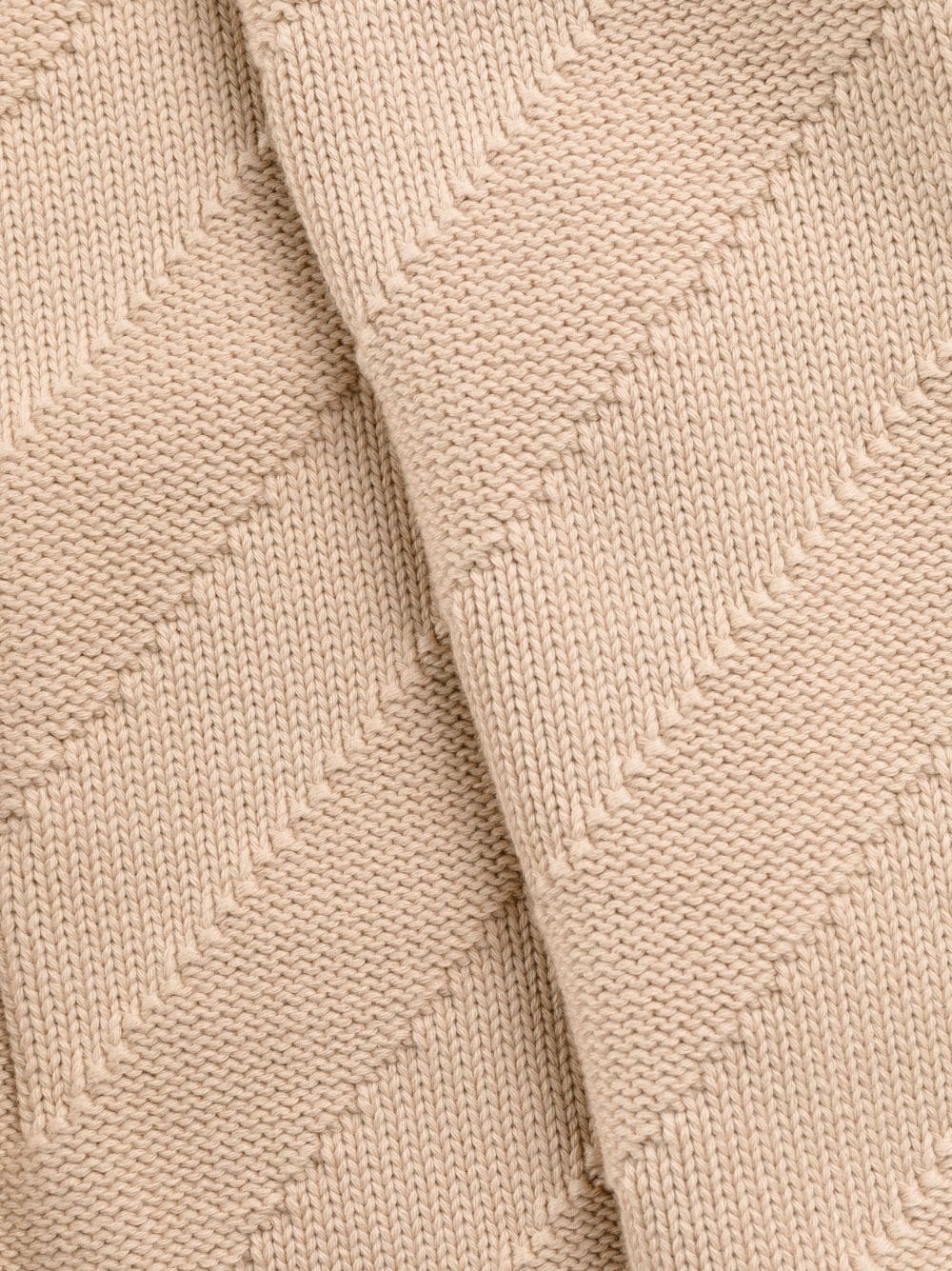 Diag Languid two-tone knit trousers - 6