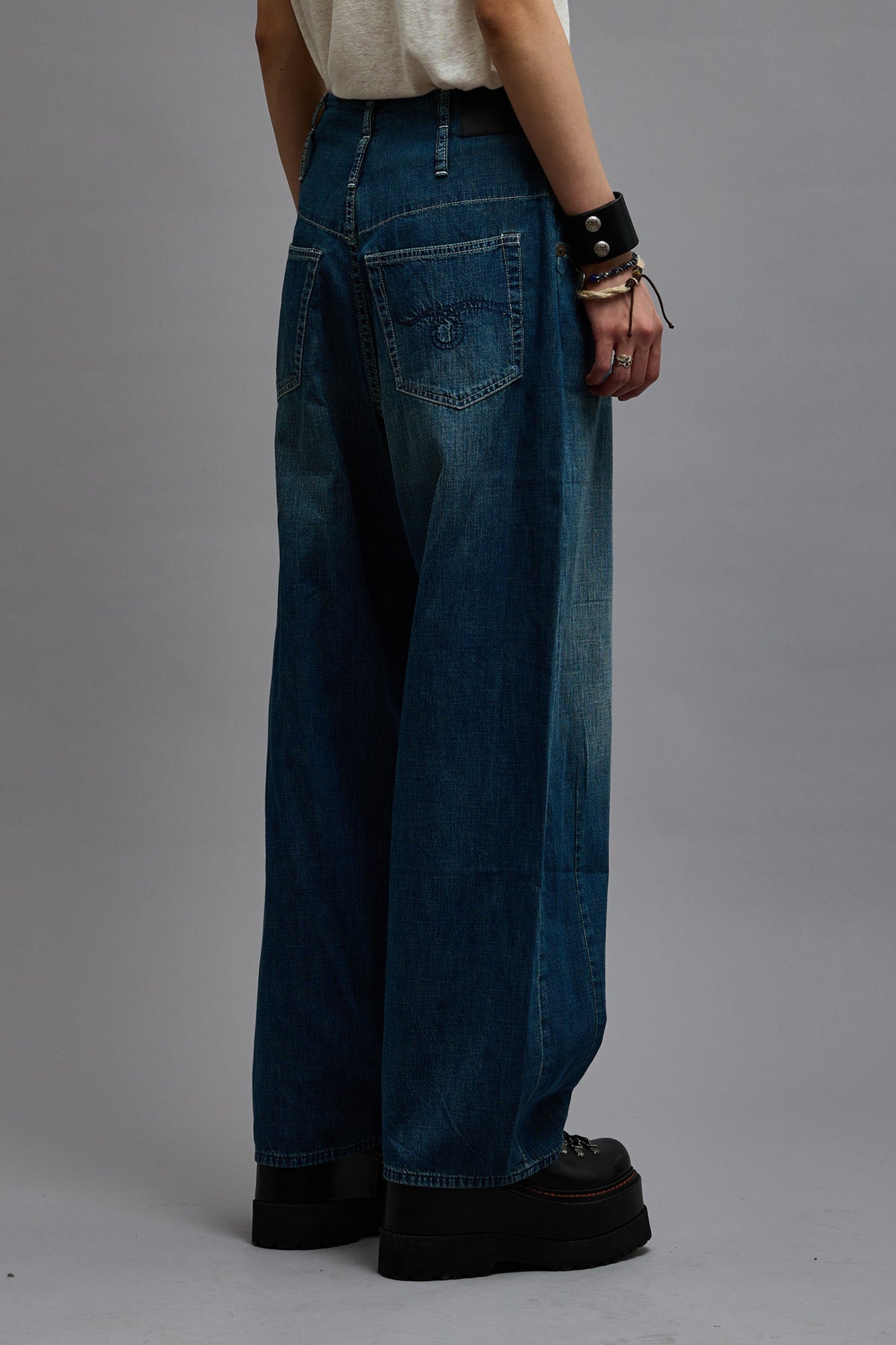 DOUBLE LOOP VENTI JEAN - WINDSOR BLUE - 6