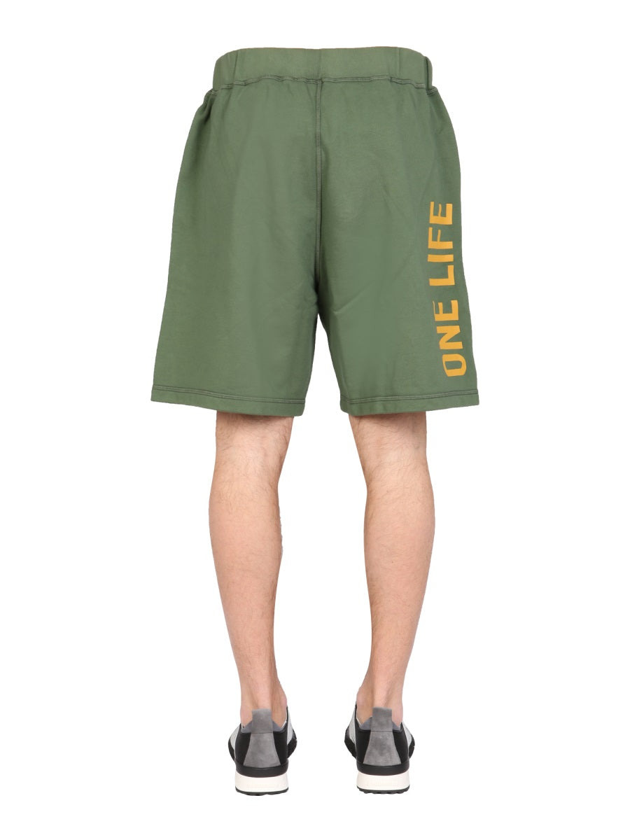 Dsquared Men "One Life One Planet" Bermuda Shorts - 4