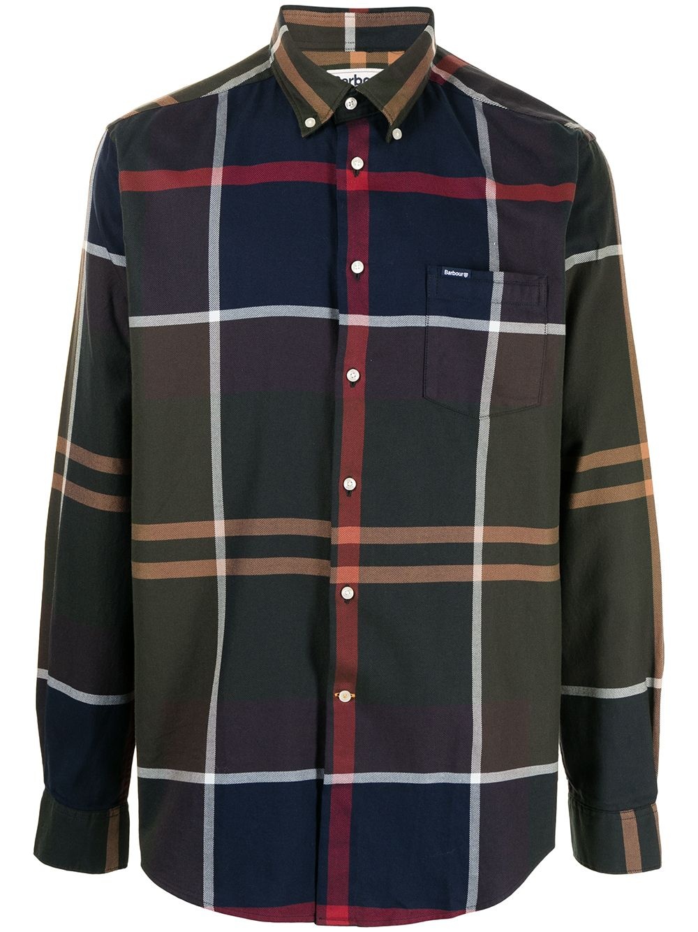 Dunoon tartan-print shirt - 1