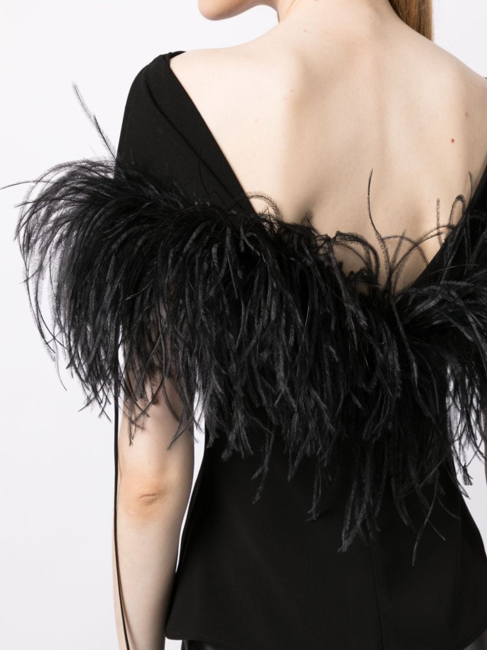 Nerine feather-detail top - 5