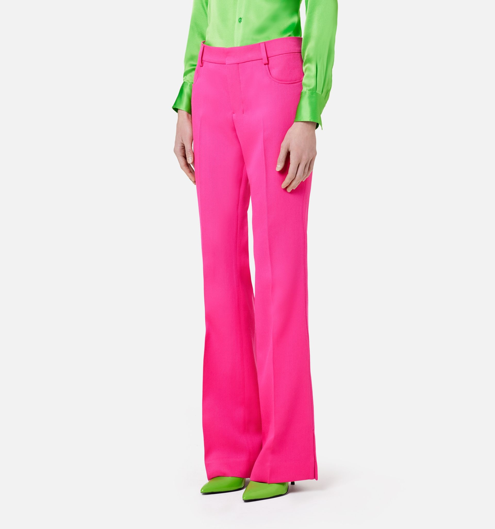 Flare Fit Trousers - 4