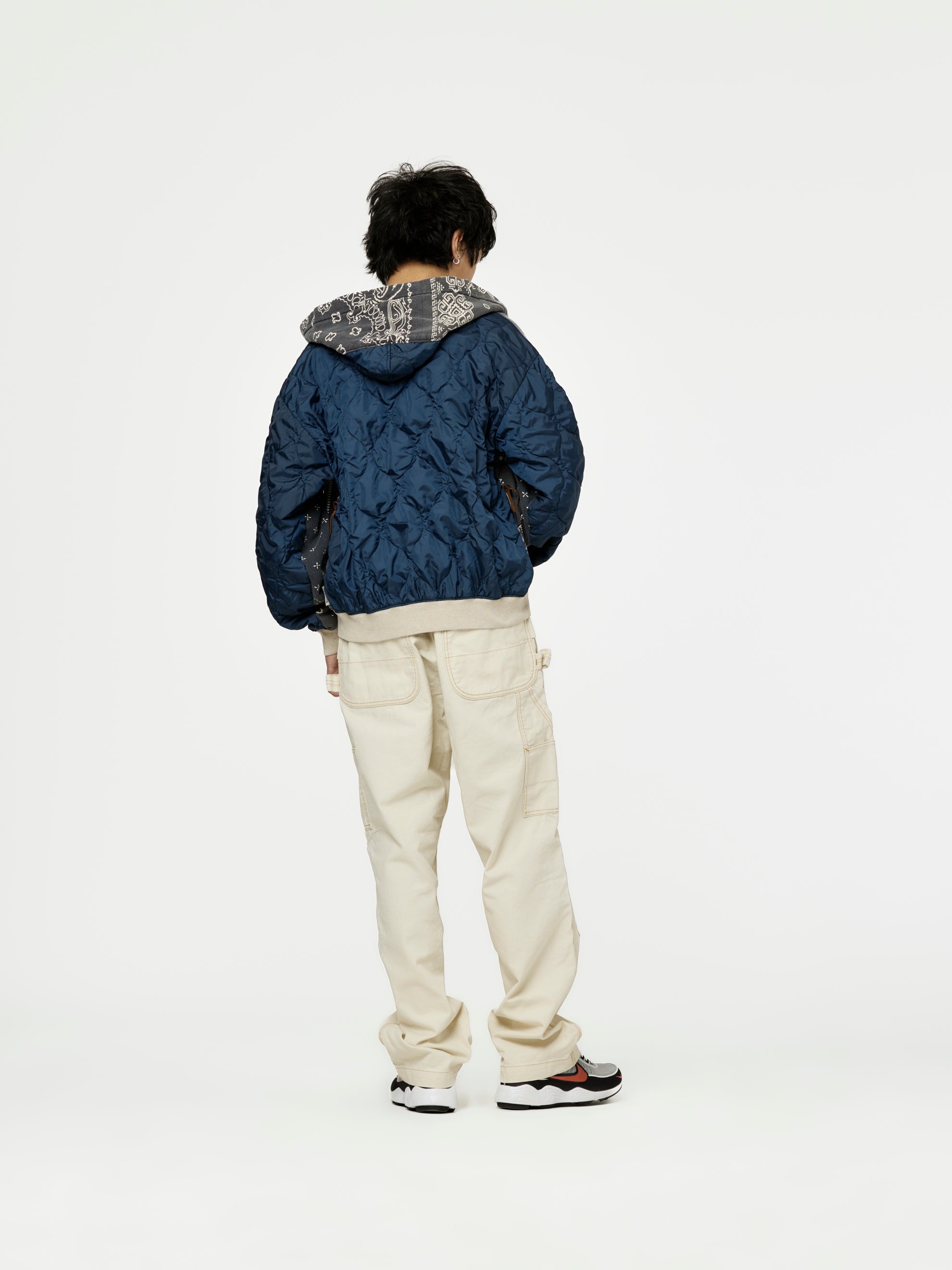 LIGHT CANVAS LUMBER PANTS (ECRU) - 5