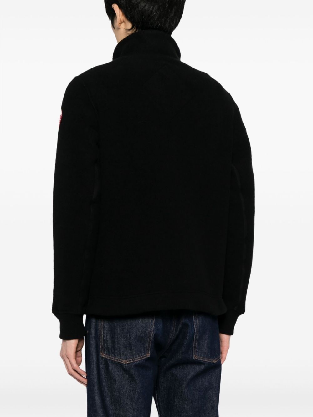 Lawson logo-print fleece sweatshirt - 4