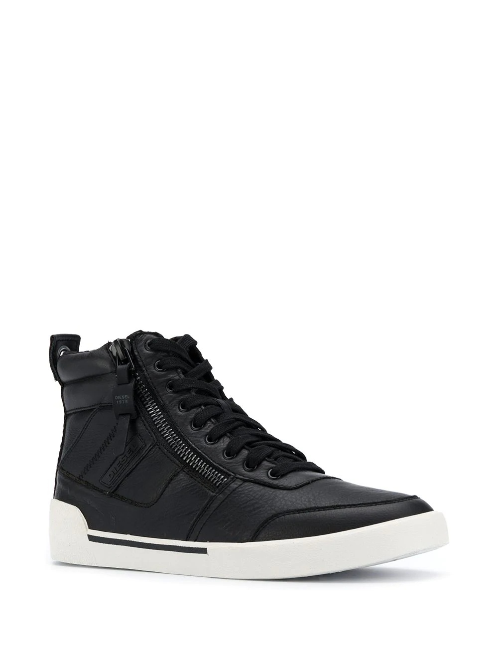 panelled effect sneakers - 2