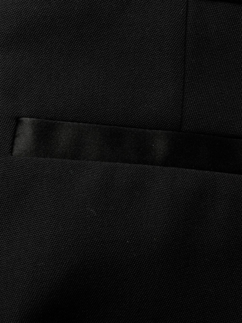 slim-cut virgin wool trousers 7