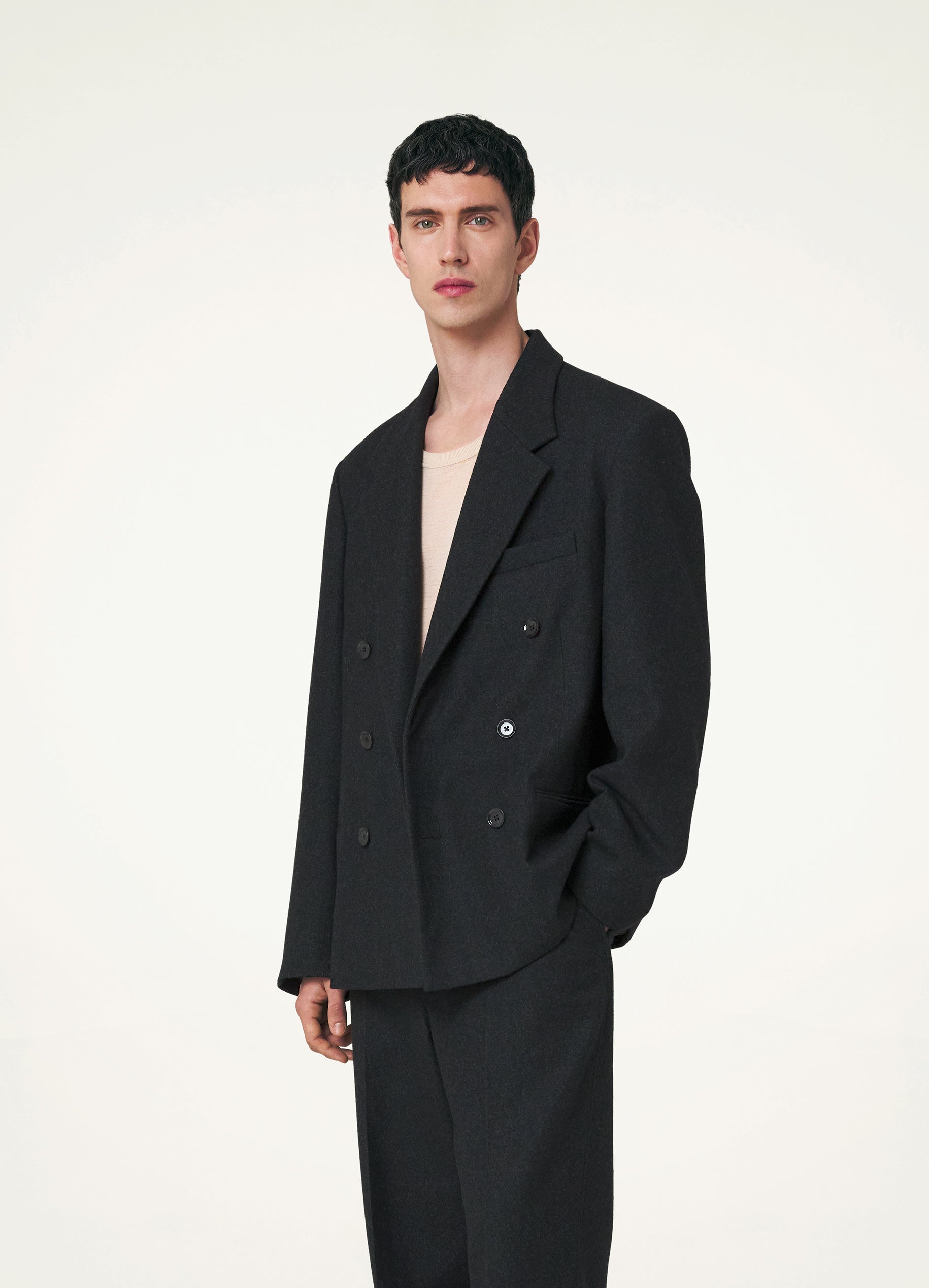 R*A様 LEMAIRE 20SS DOUBLE BREASTED JACKET LEMAIRE 20SS DOUBLE BREASTED JACKET Lemaire BOXY DOUBLE BREASTED