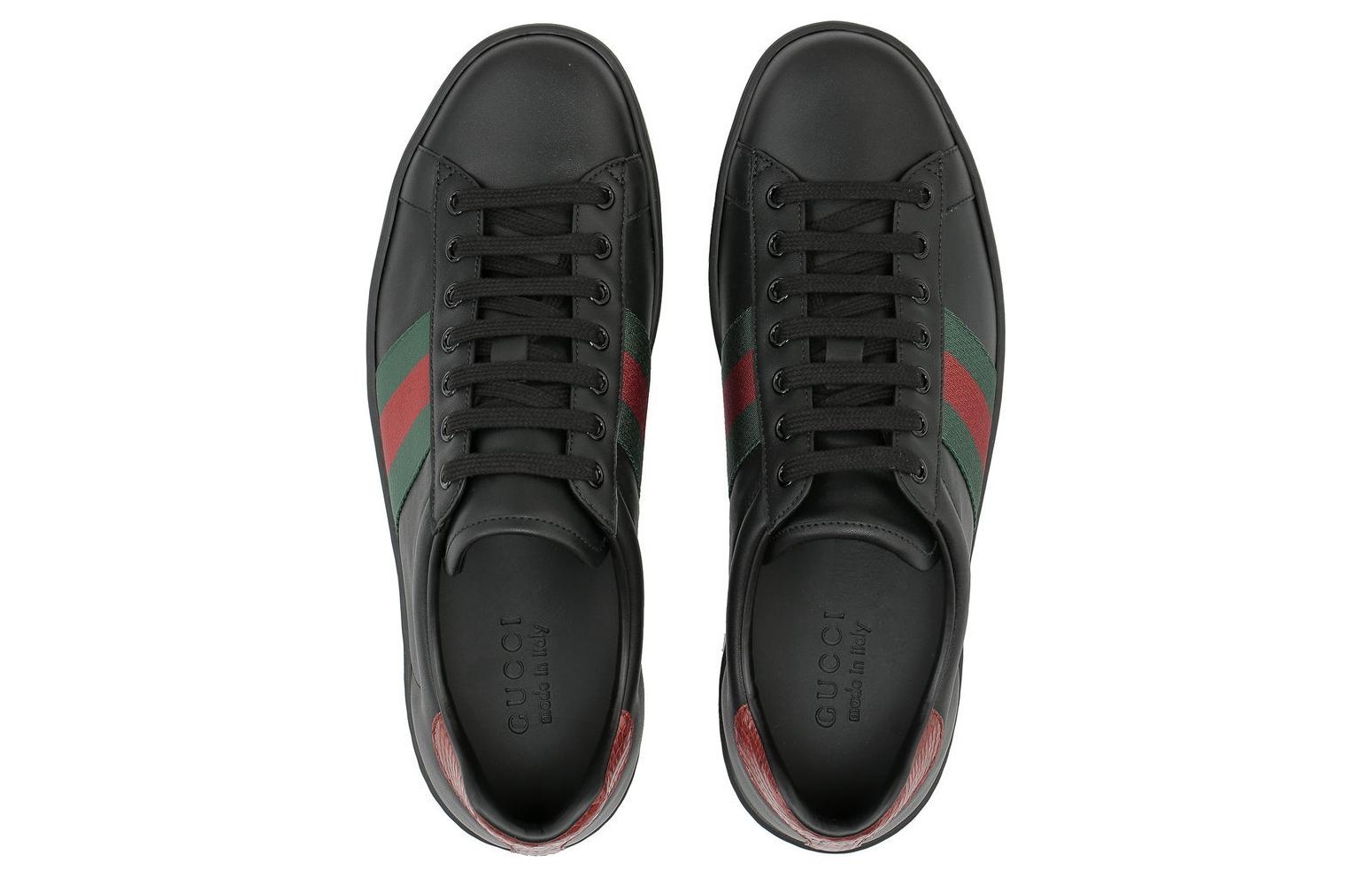 Gucci Ace Leather 'Black' 386750-A38D0-1078 - 3