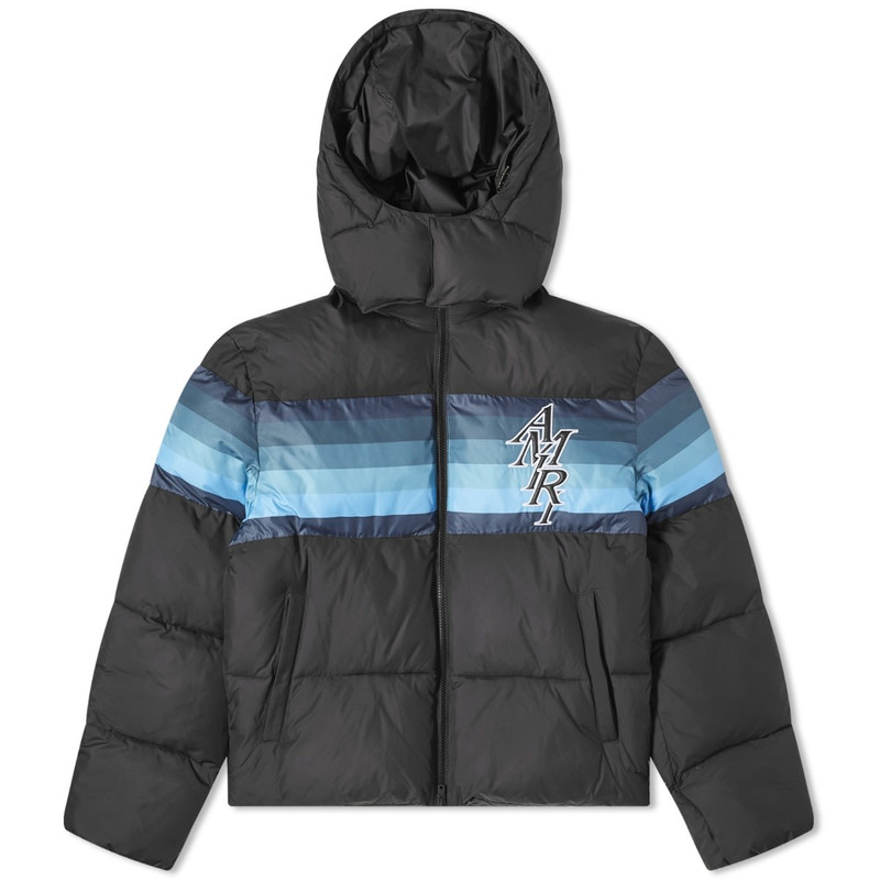 AMIRI Staggered Logo Down Jacket 1