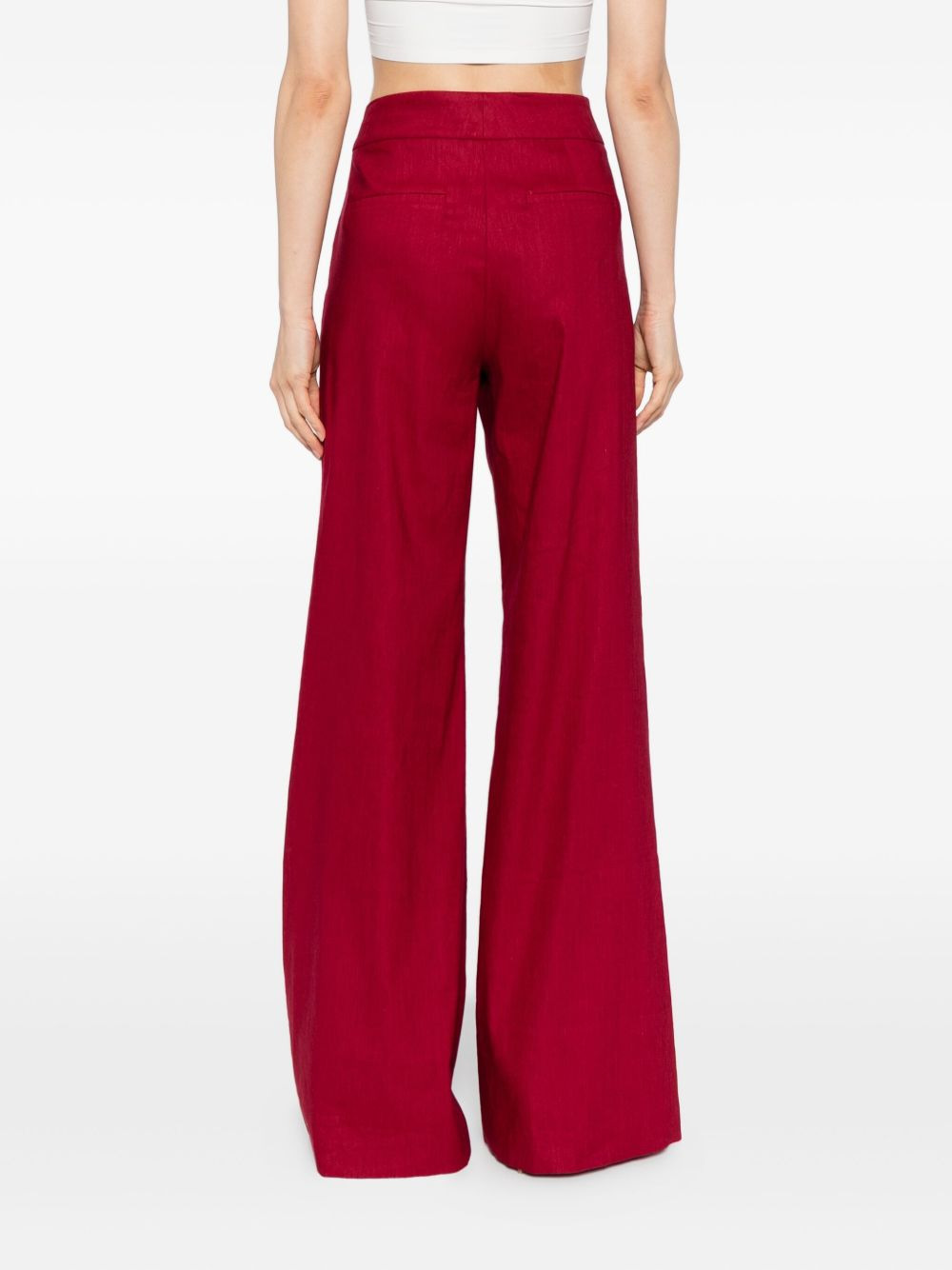 wide-leg trousers - 4