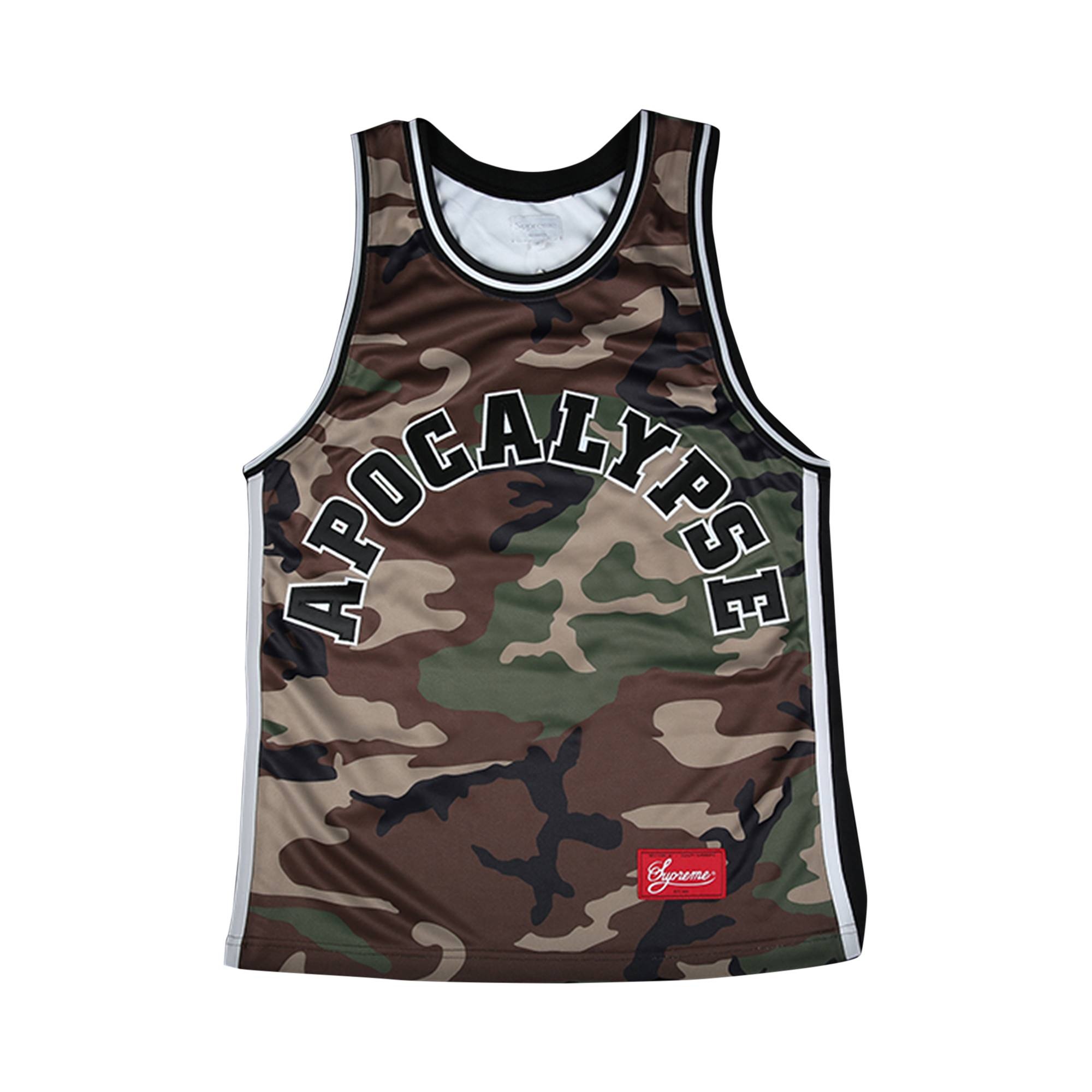 Supreme Apocalypse Basketball Jersey 'Woodland Camo' - 1