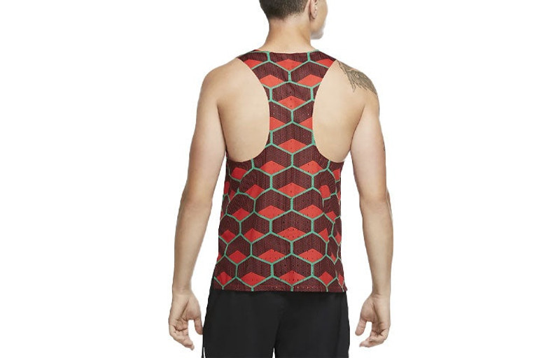 Nike Nike AeroSwift Team Kenya Training Running Sports Vest Red CV0372-673 outlook