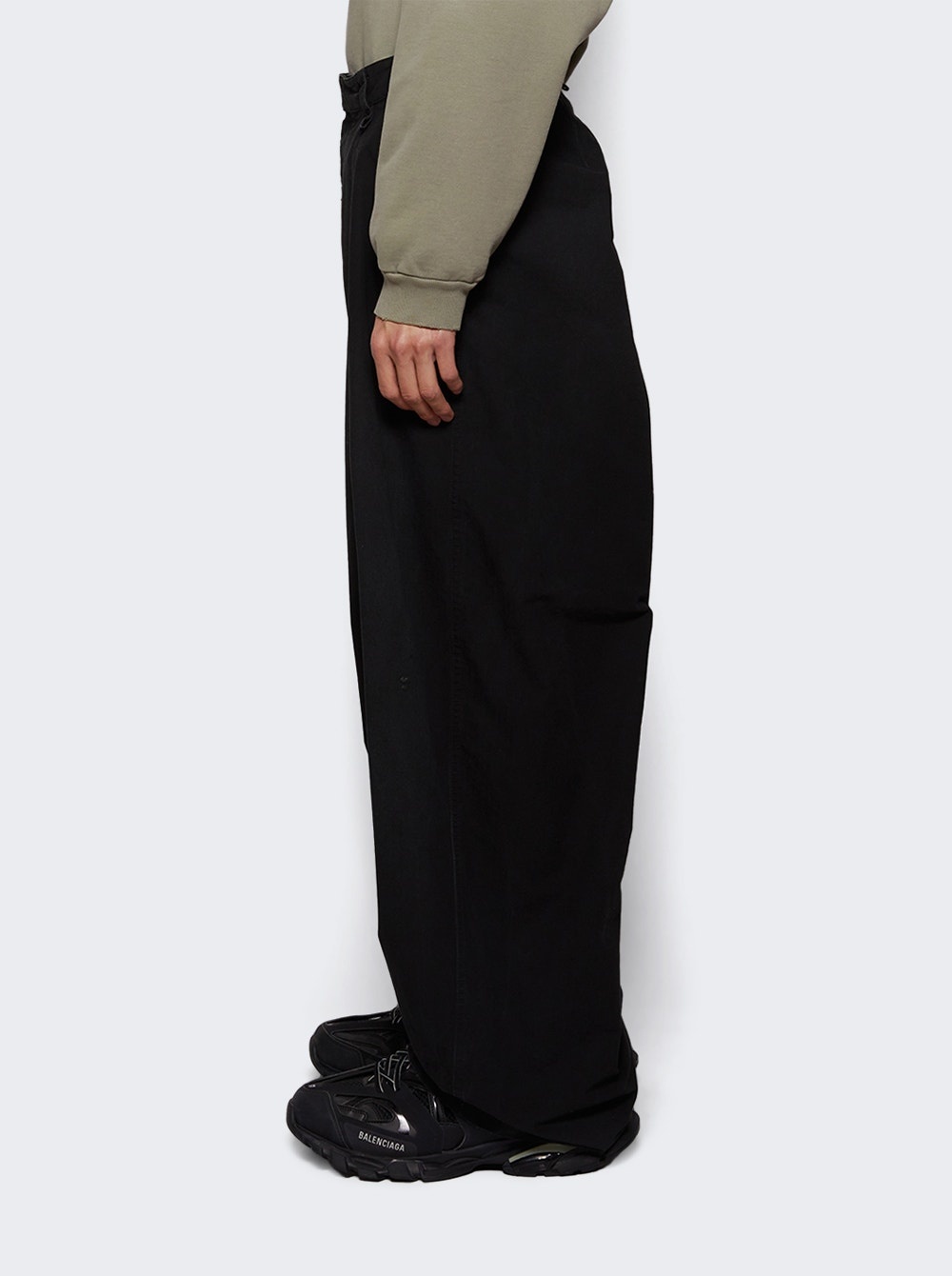 Minimal Cargo Pants Black - 3