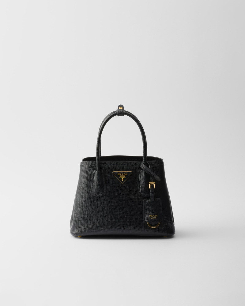 작은 Prada Double Saffiano 가죽 가방 1