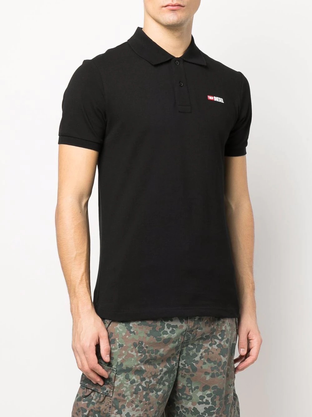 logo-print polo shirt - 4