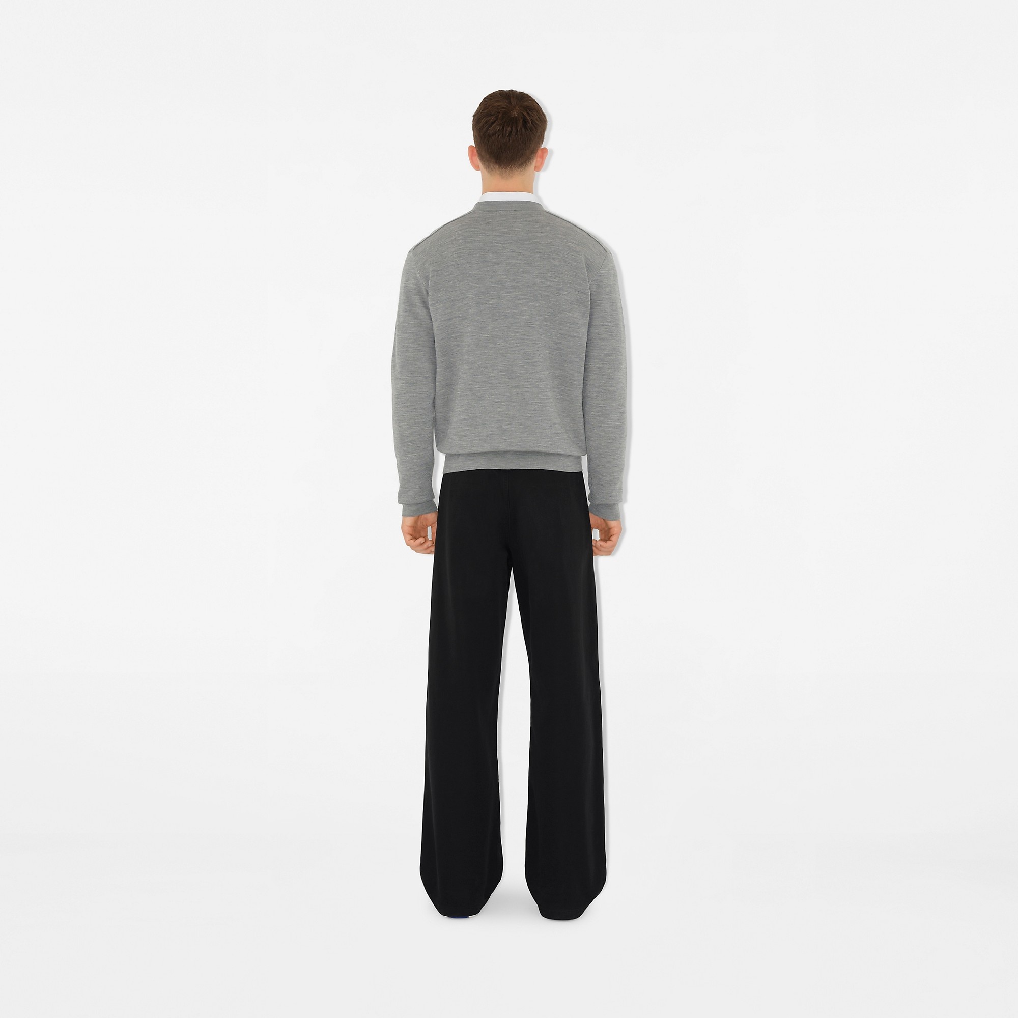 Mirrored Horse Wool Blend Sweater - 4