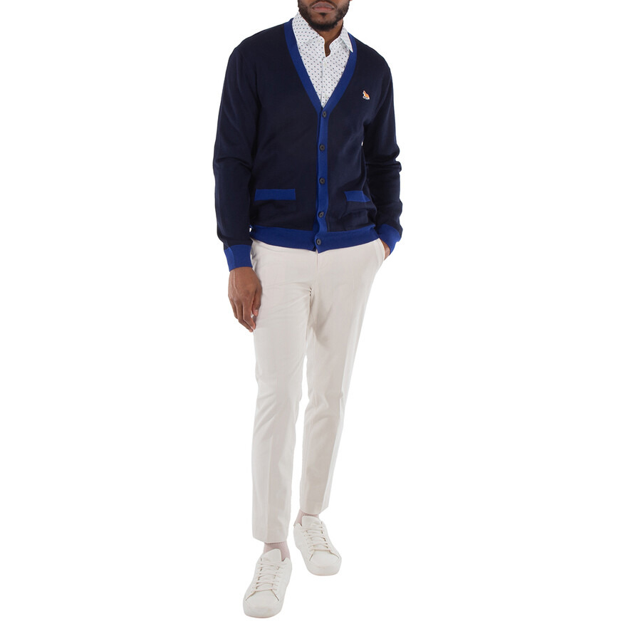 Maison Kitsune Baby Fox Patch Cardigan - 4