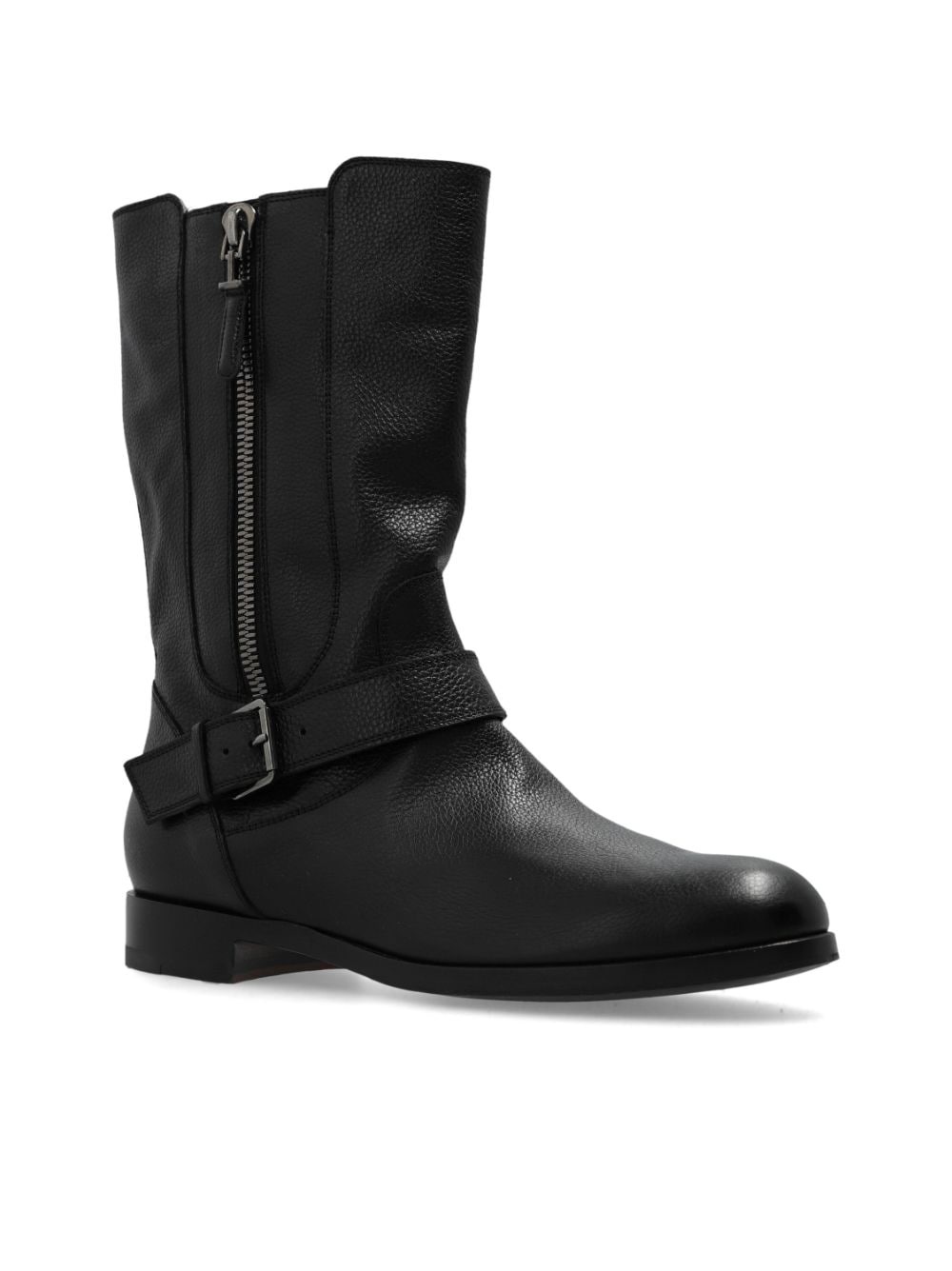 20mm leather boots - 4