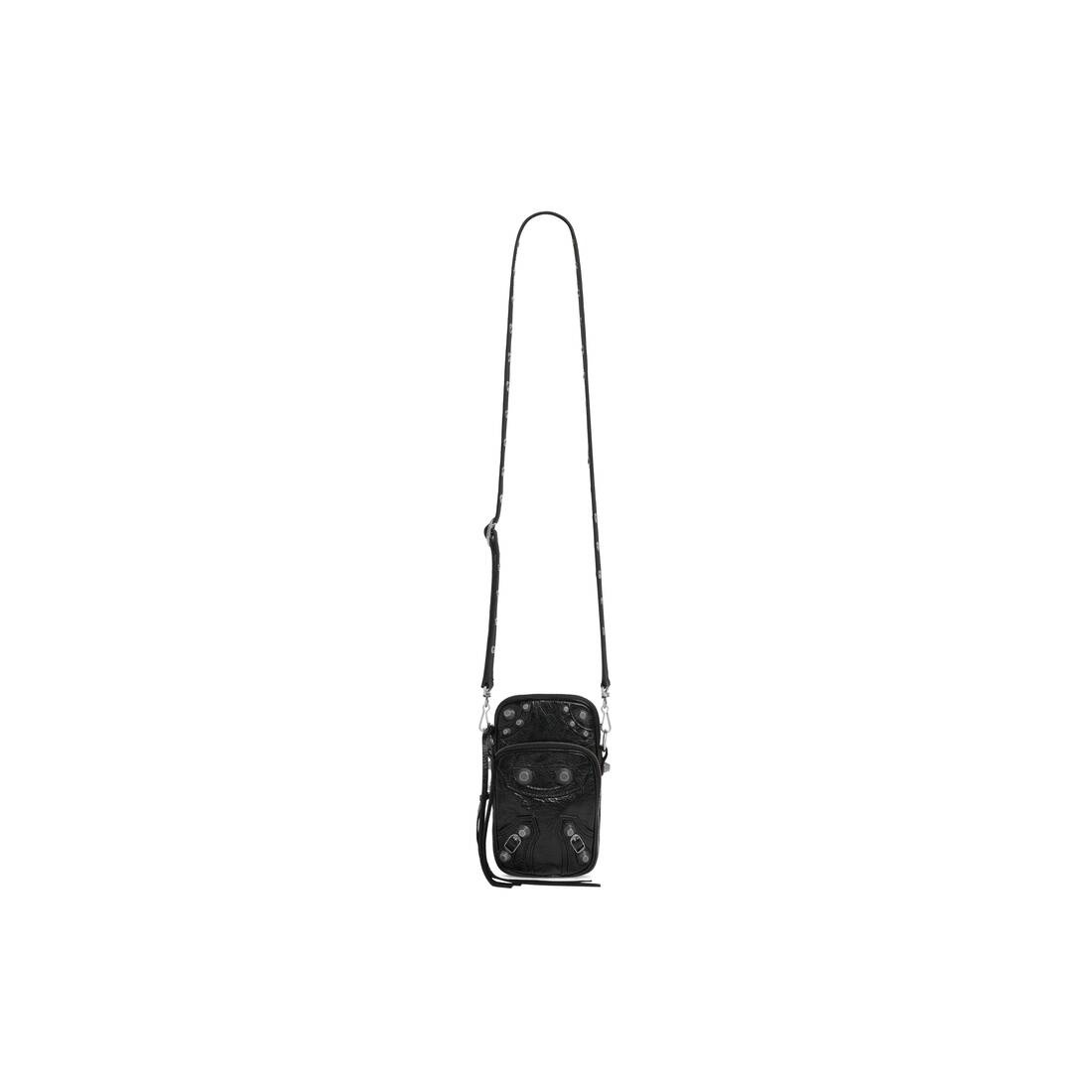 Men's Le Cagole Phone Holder in Black - 1