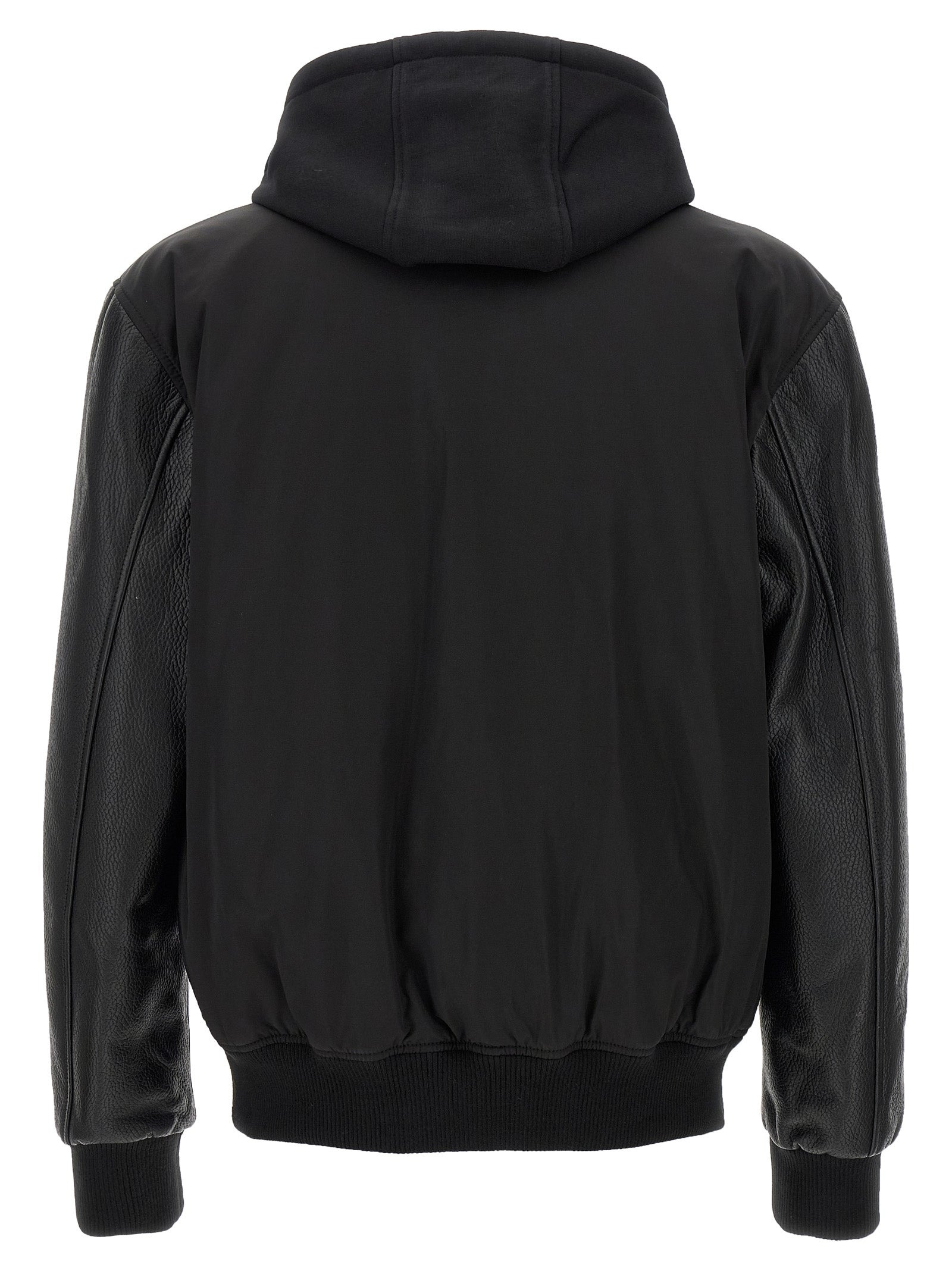 Varsity Puffer Jackets Black - 2