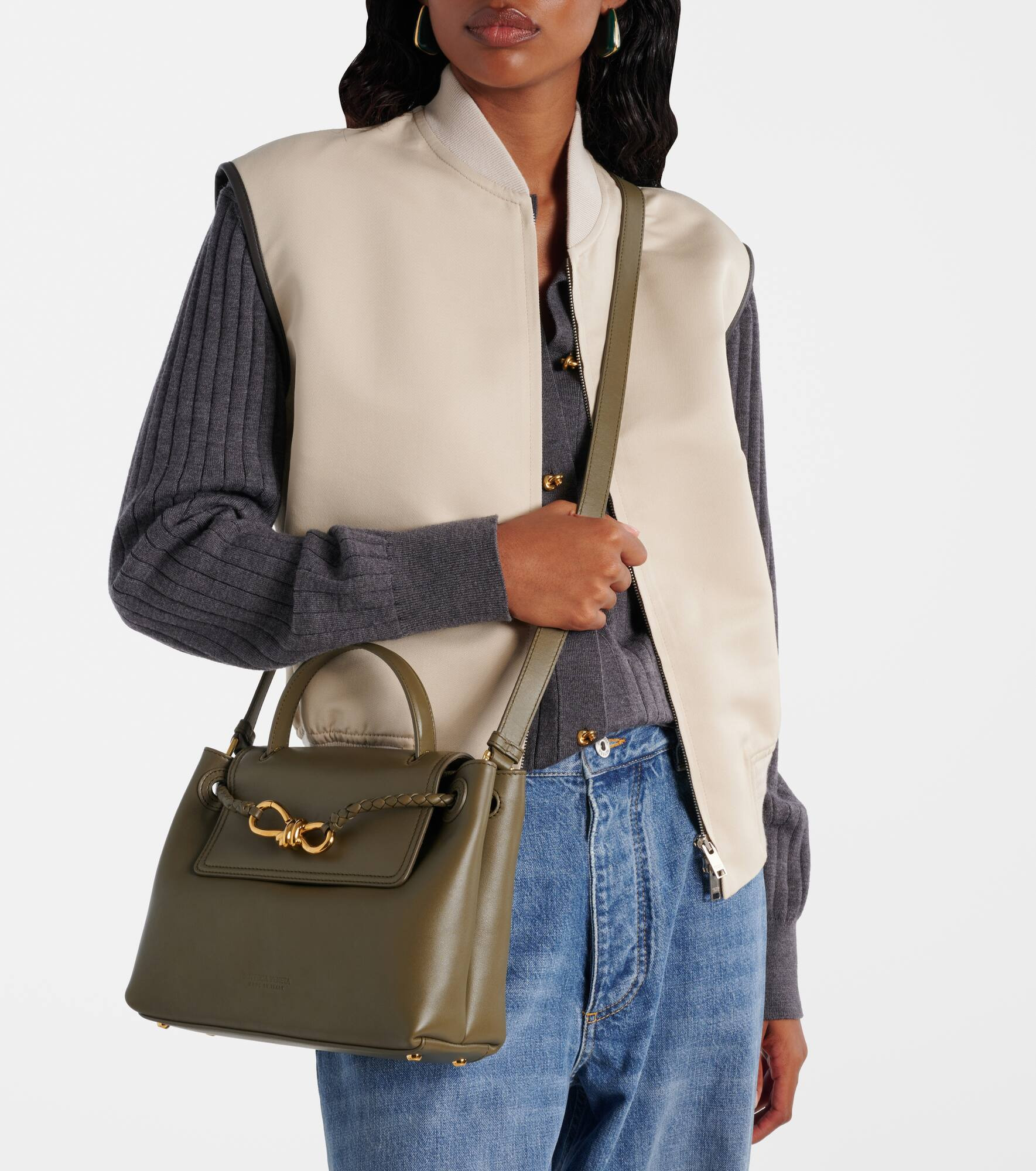 Ciao Ciao Small leather tote bag - 7