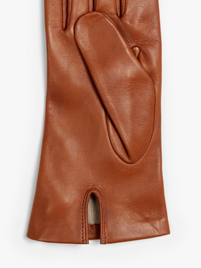 Mackintosh COGNAC HAIRSHEEP LEATHER SILK LINED GLOVES outlook