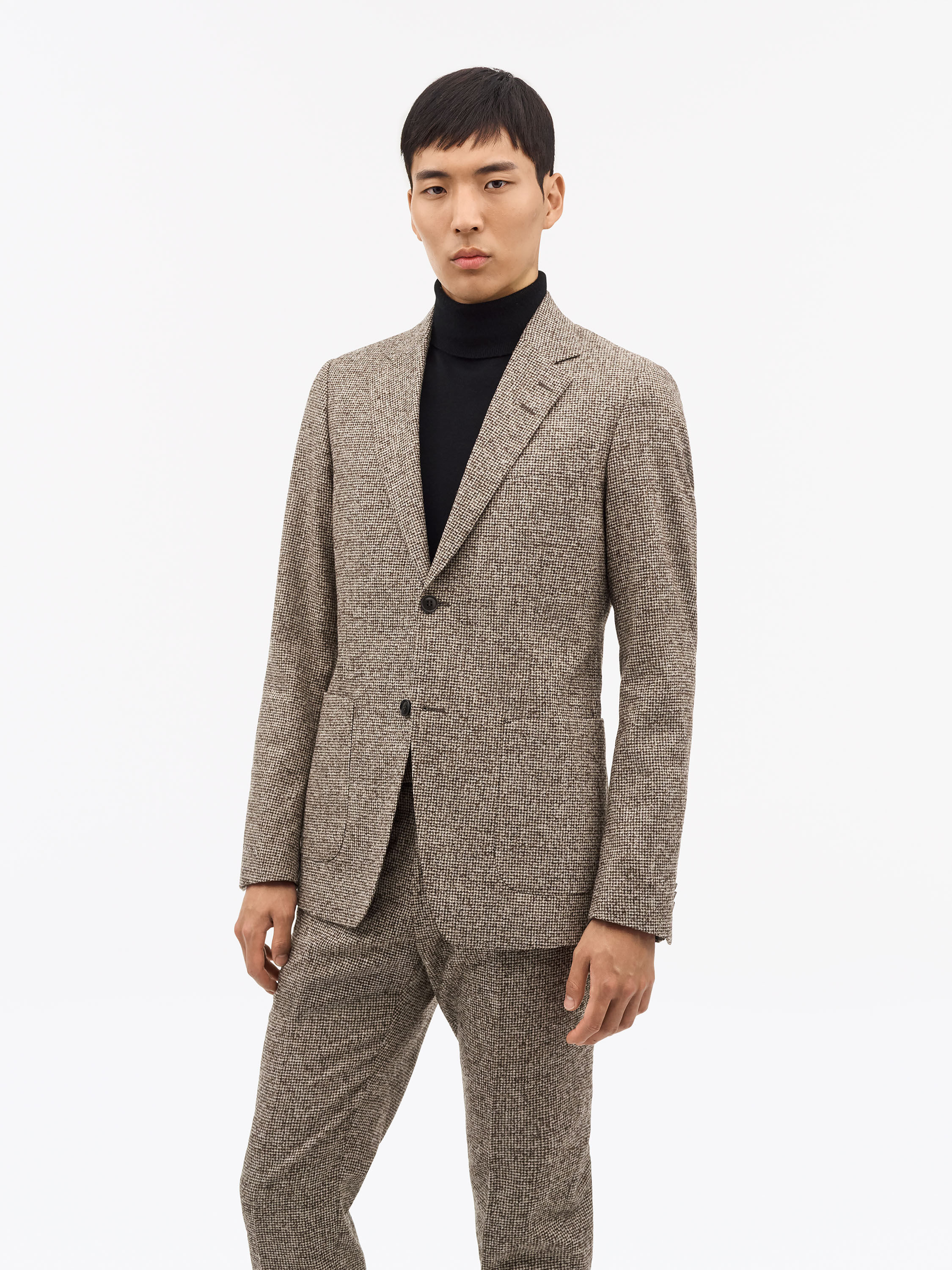 Justin P Slim-Fit Wool Jacket - 4