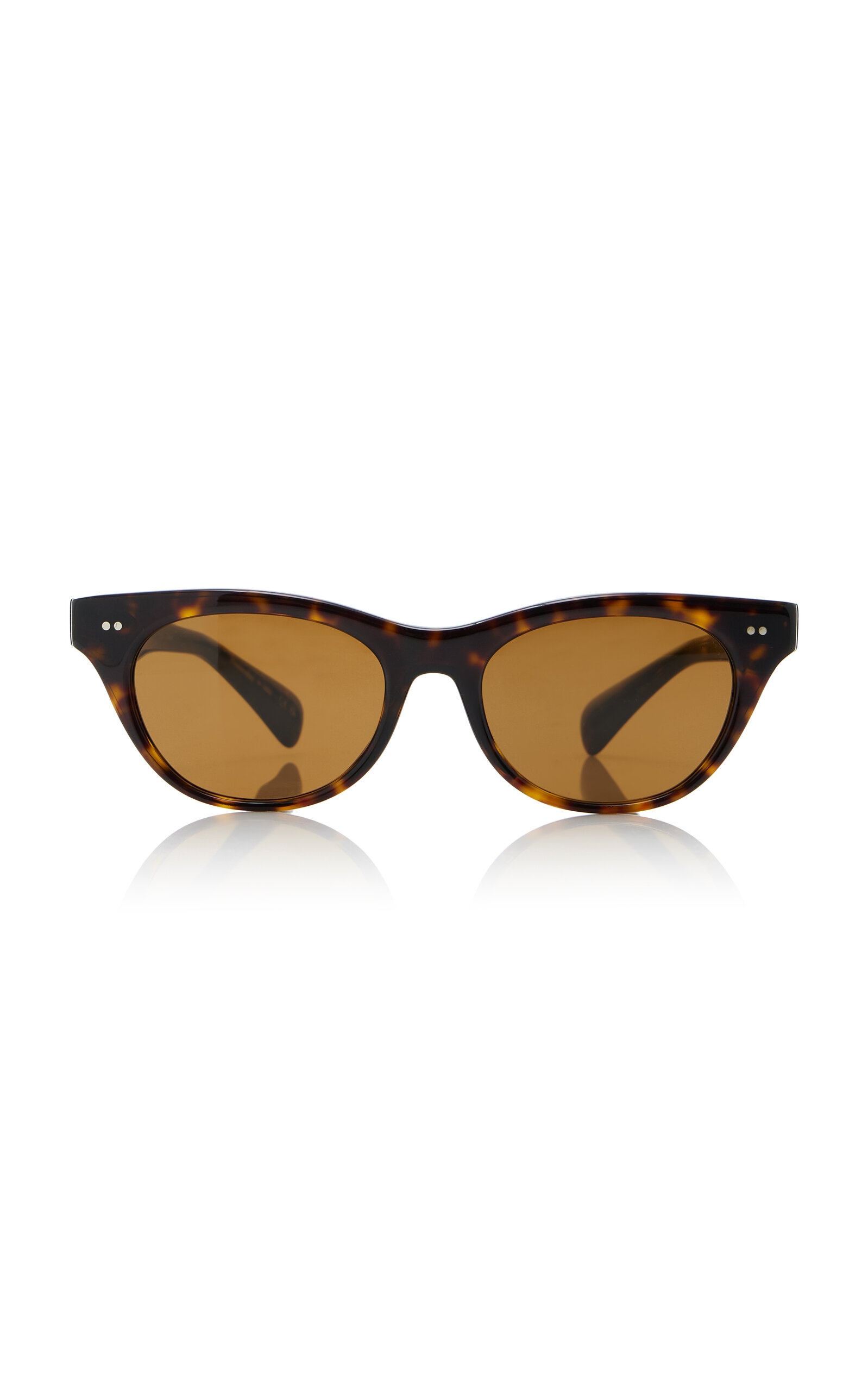 Avelin D-Frame Acetate Sunglasses brown - 1