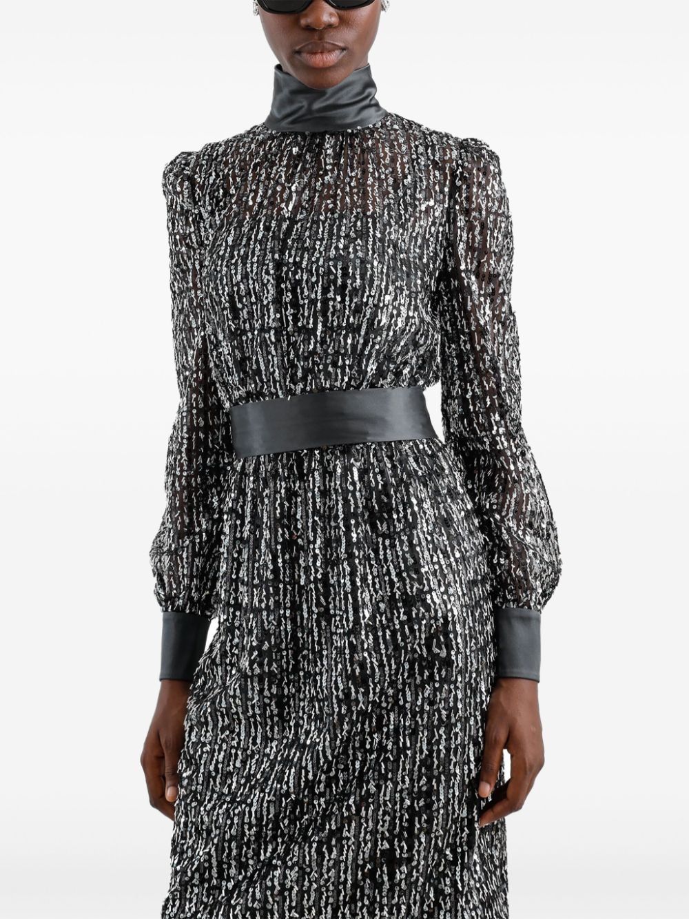 sequinned dress - 4