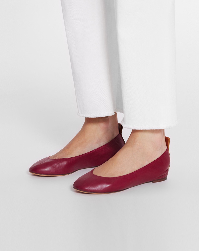 THE LEATHER BALLERINA FLAT 6