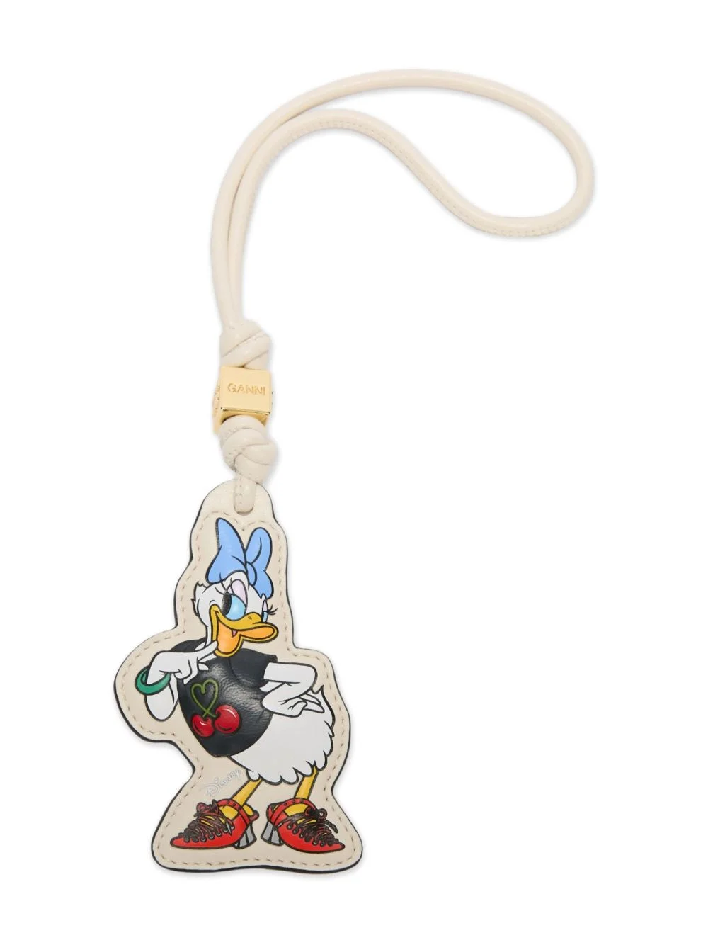 x Disney leather charm keyring - 1