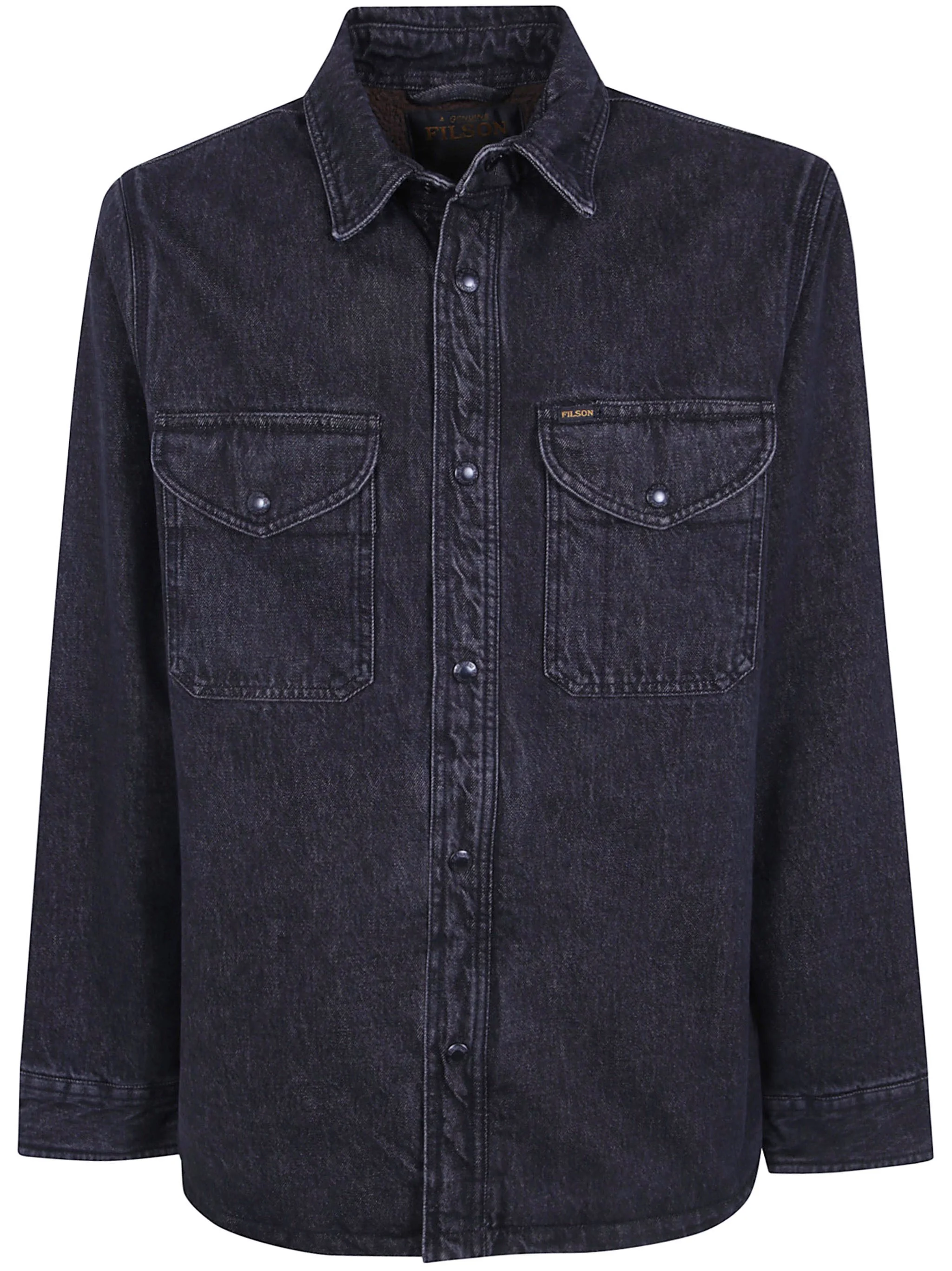 Jacket Black Denim "Denim" Jac-Shirt - 1