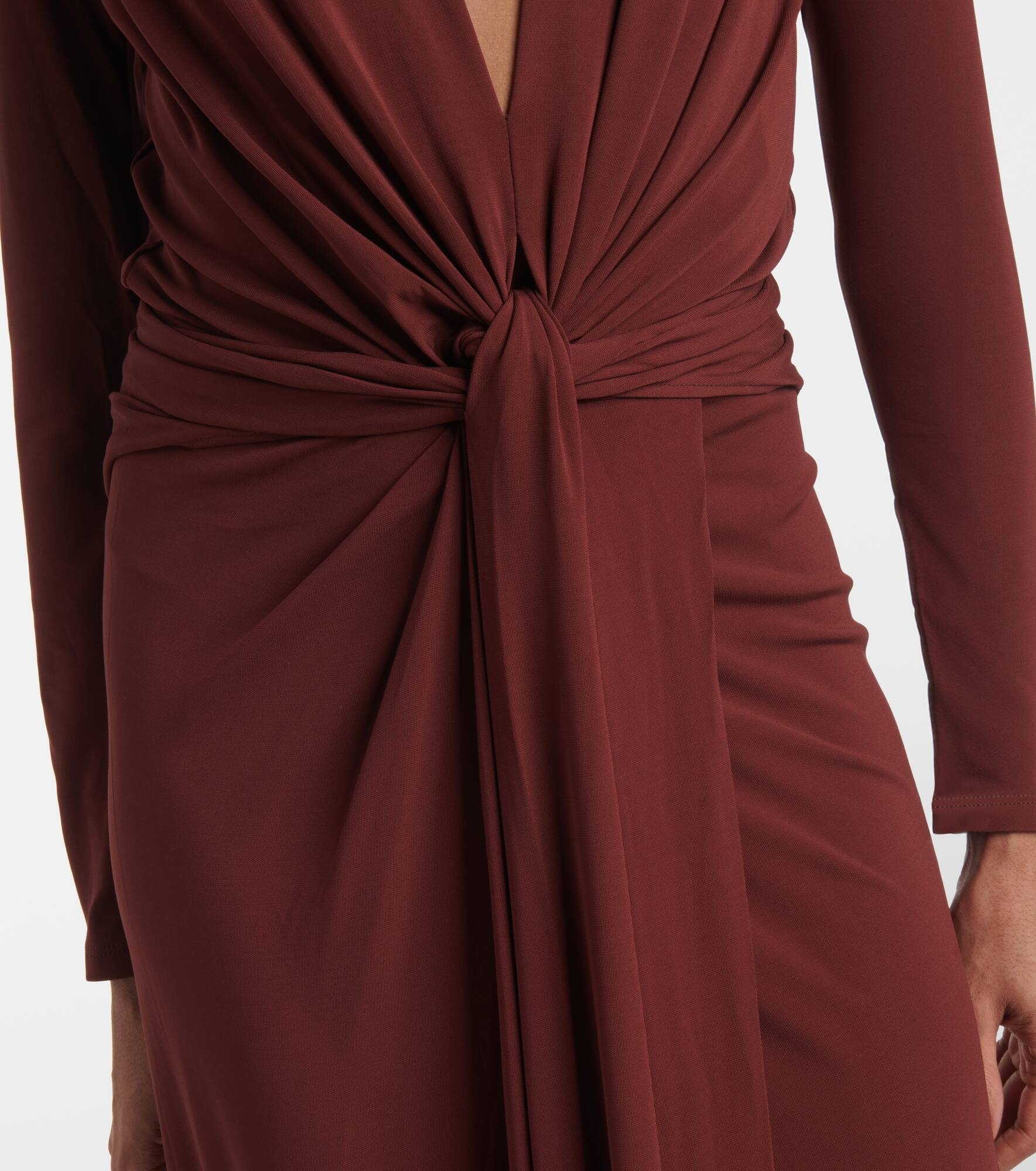 Finding Yourself draped jersey maxi dress - 5