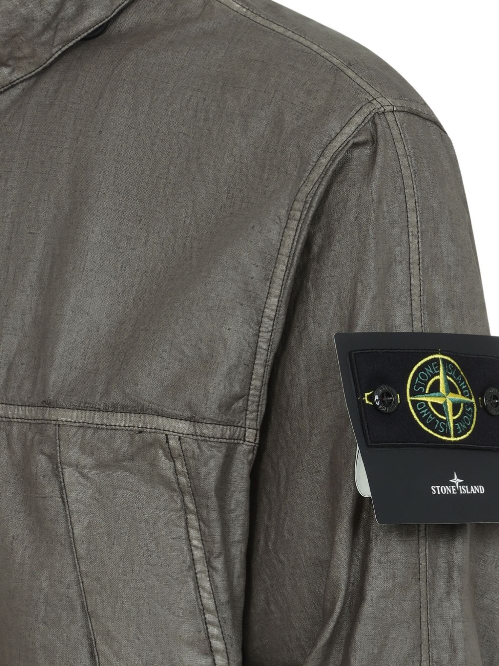 Compass-badge military jacket - 4