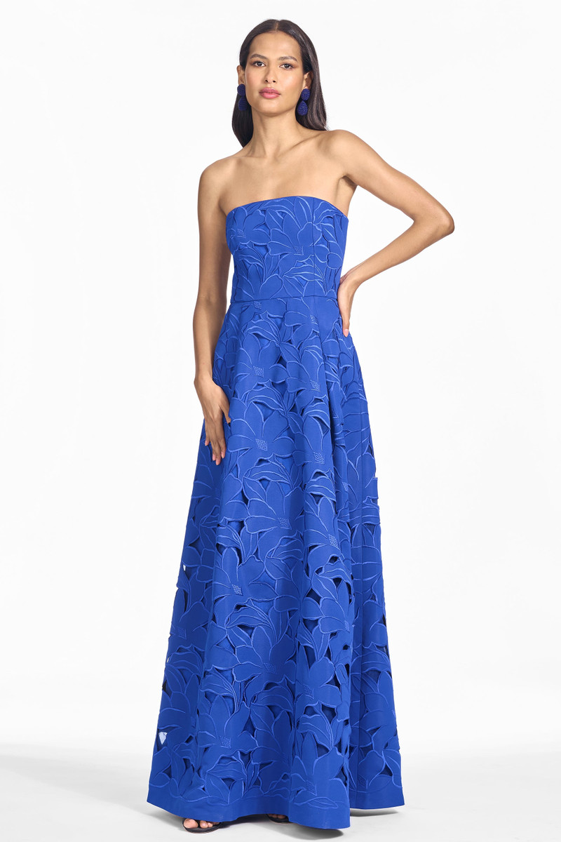 ANASTASIA GOWN - IMPERIAL BLUE 1