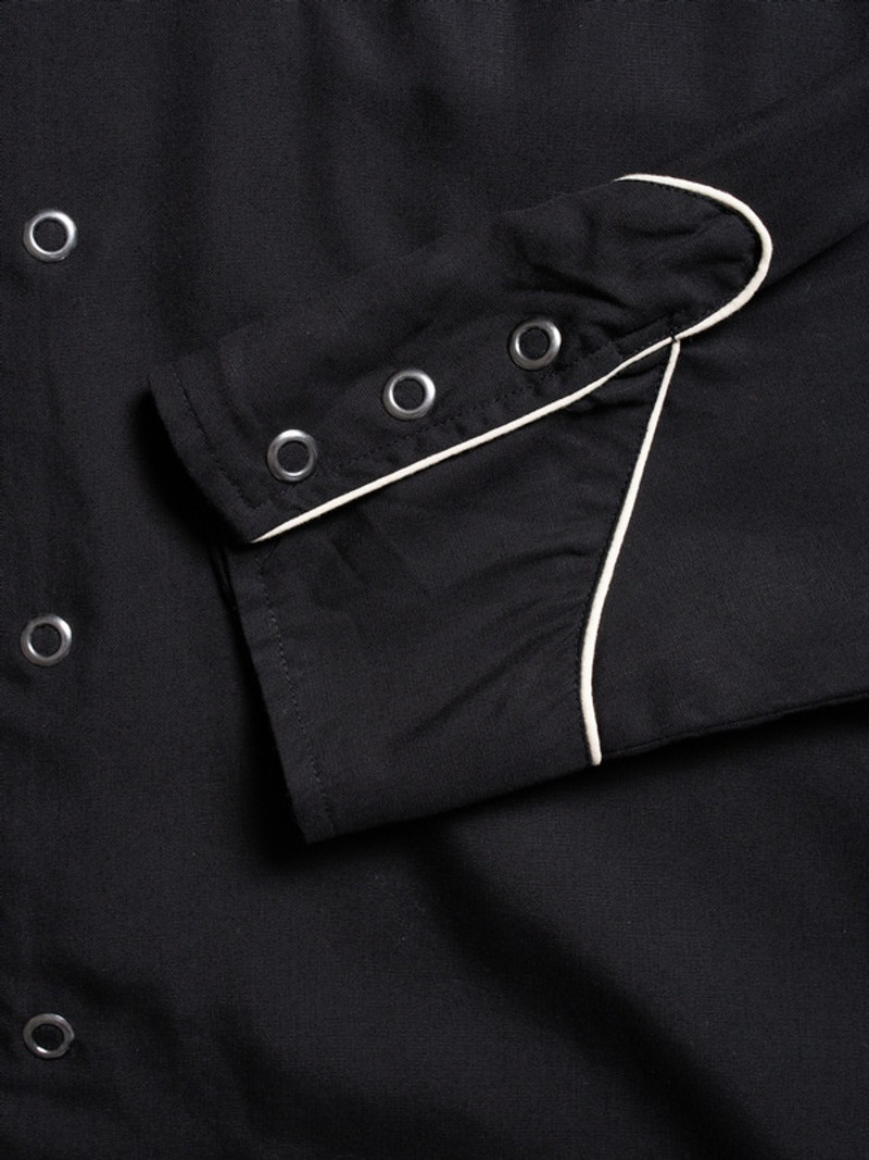 Gonzo Western Guitar Shirt Black 6