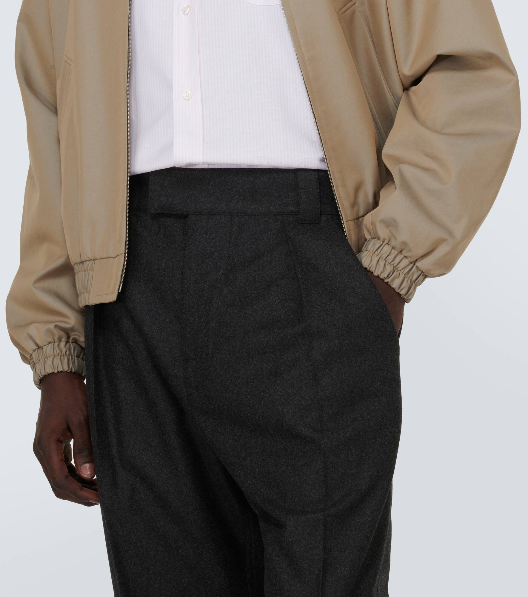Reinga wool and cashmere pants - 5