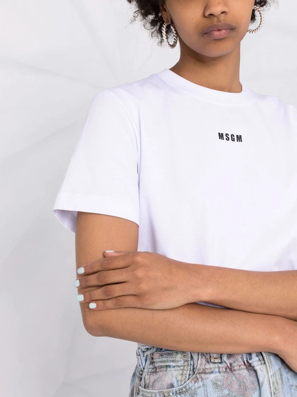 logo-print short-sleeved T-shirt - 3