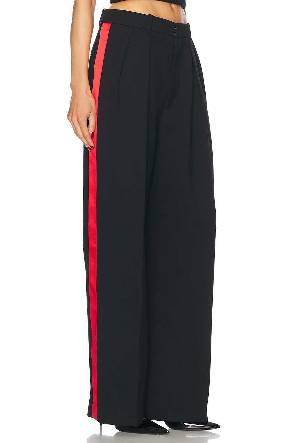 Low Rise Tuxedo Trouser - 3