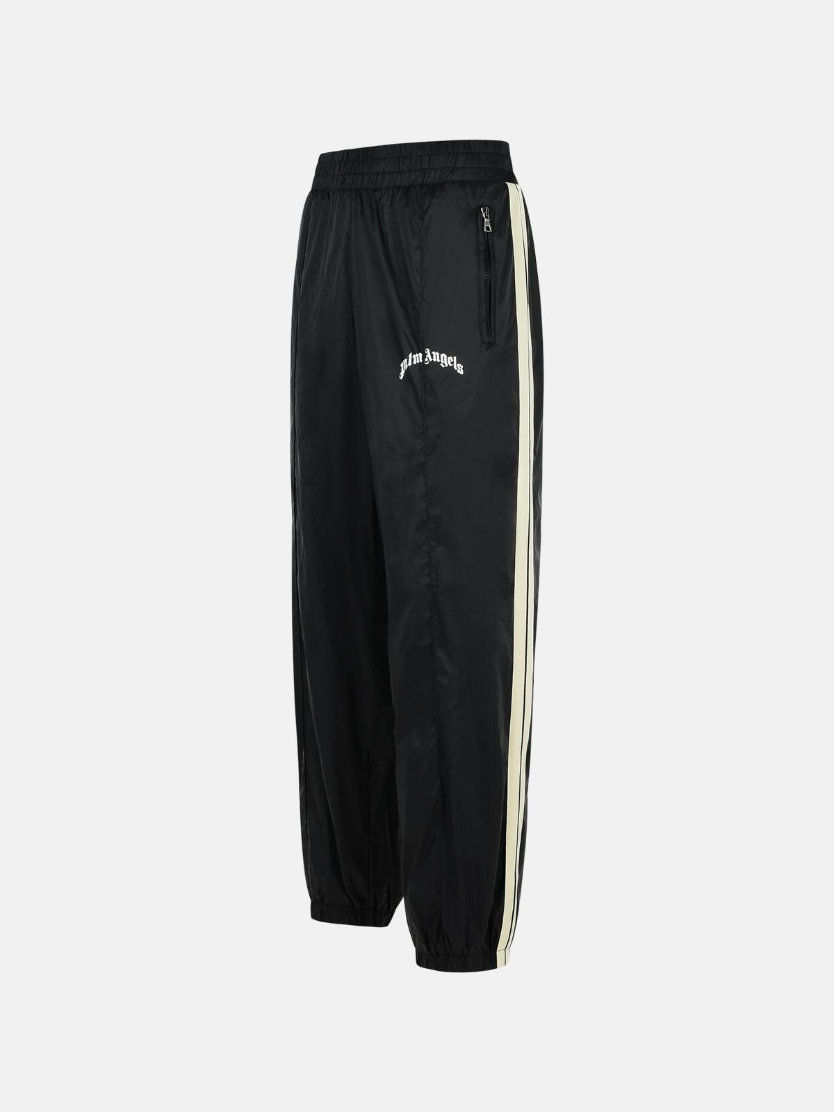 TRACK' BLACK POLYAMIDE PANTS - 2