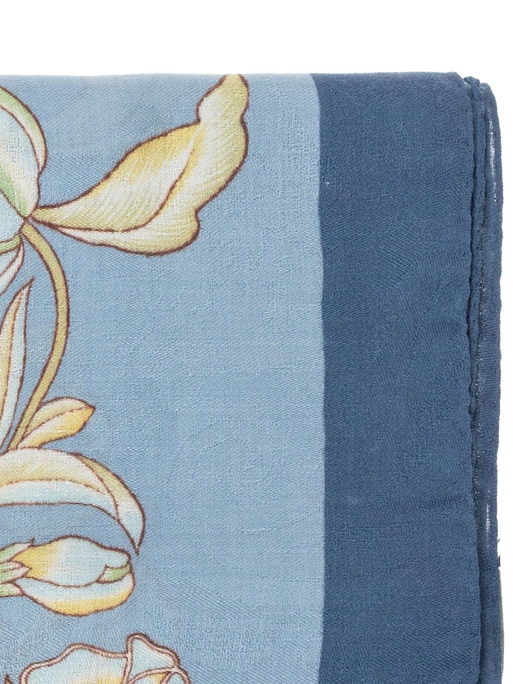 floral-print scarf - 3