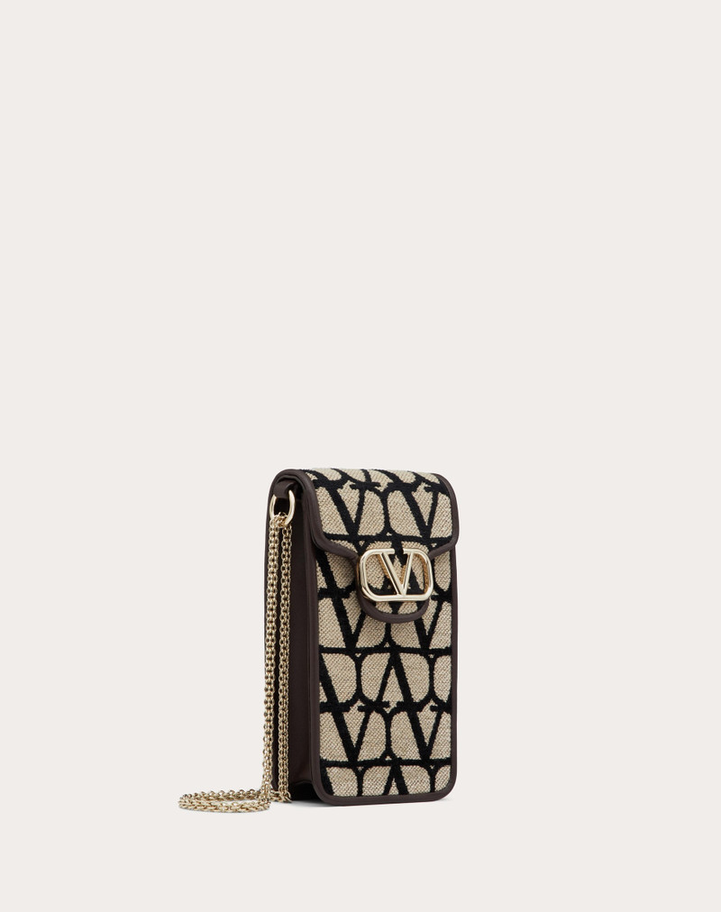 LOCÒ TOILE ICONOGRAPHE PHONE CASE WITH CHAIN 2