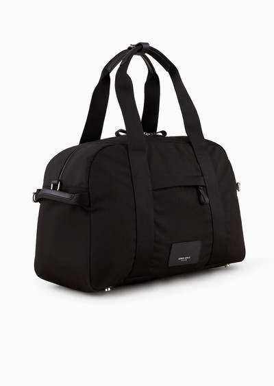 GIORGIO ARMANI Small duffel bag in nylon ASV outlook