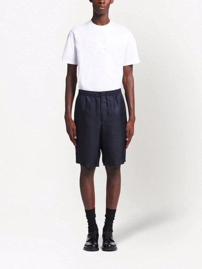 Prada side stripe Bermuda shorts outlook