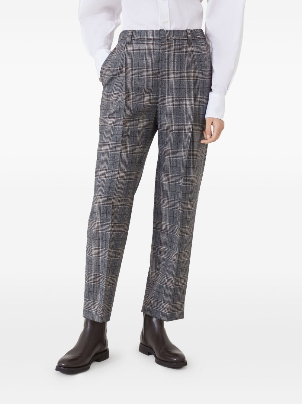 checked trousers - 3