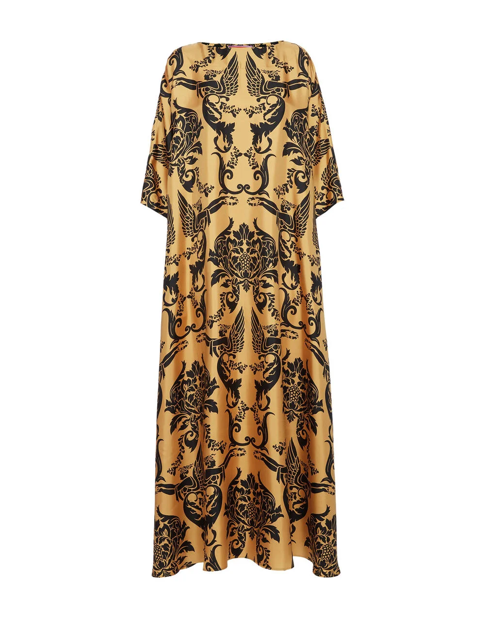 Muumuu Dress Round Neck - 1