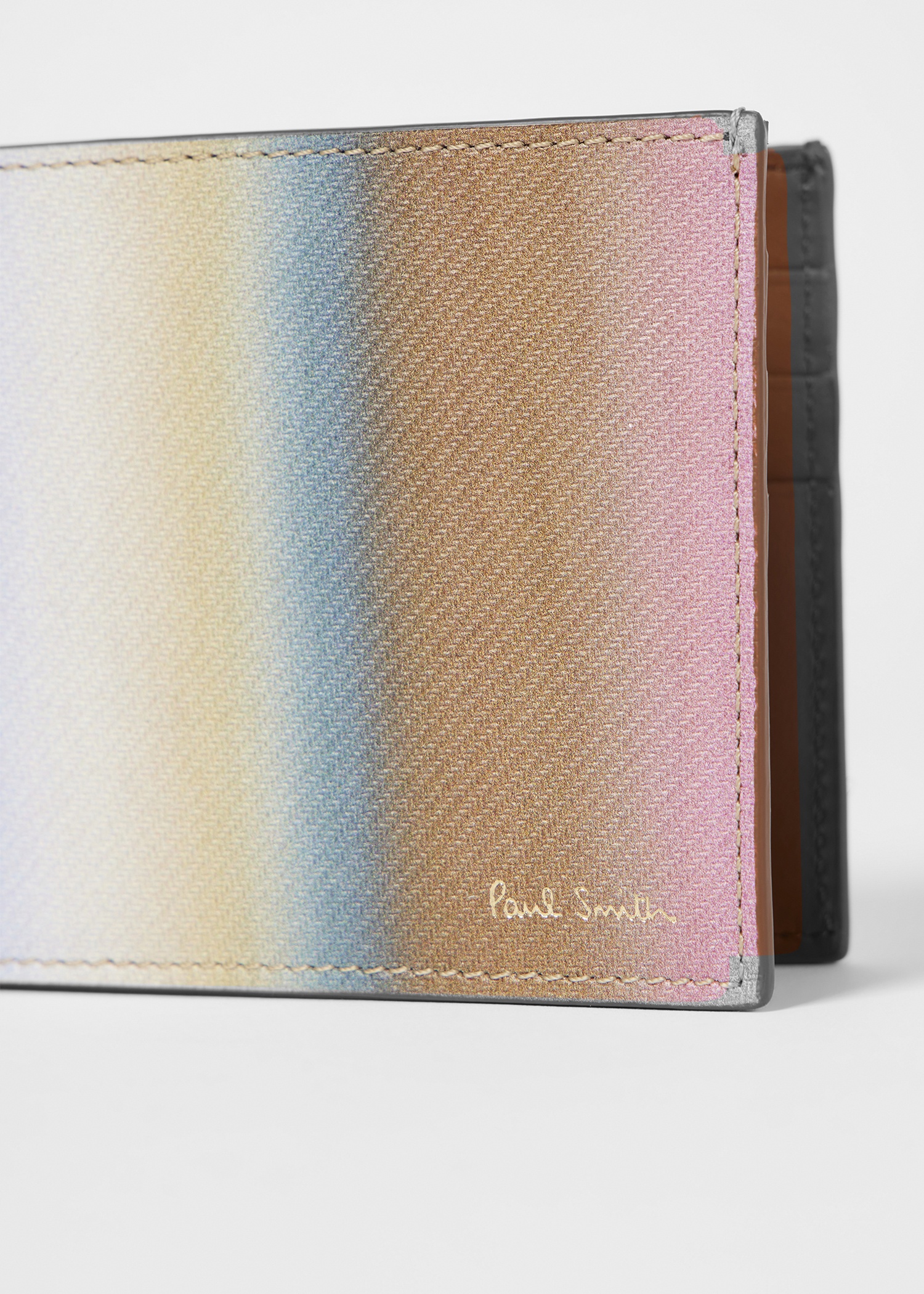 'Smith Stripe' Ombre Billfold Wallet - 5