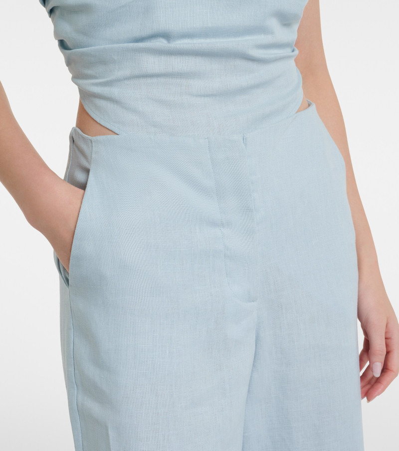 Lulea linen wide-leg pants 4